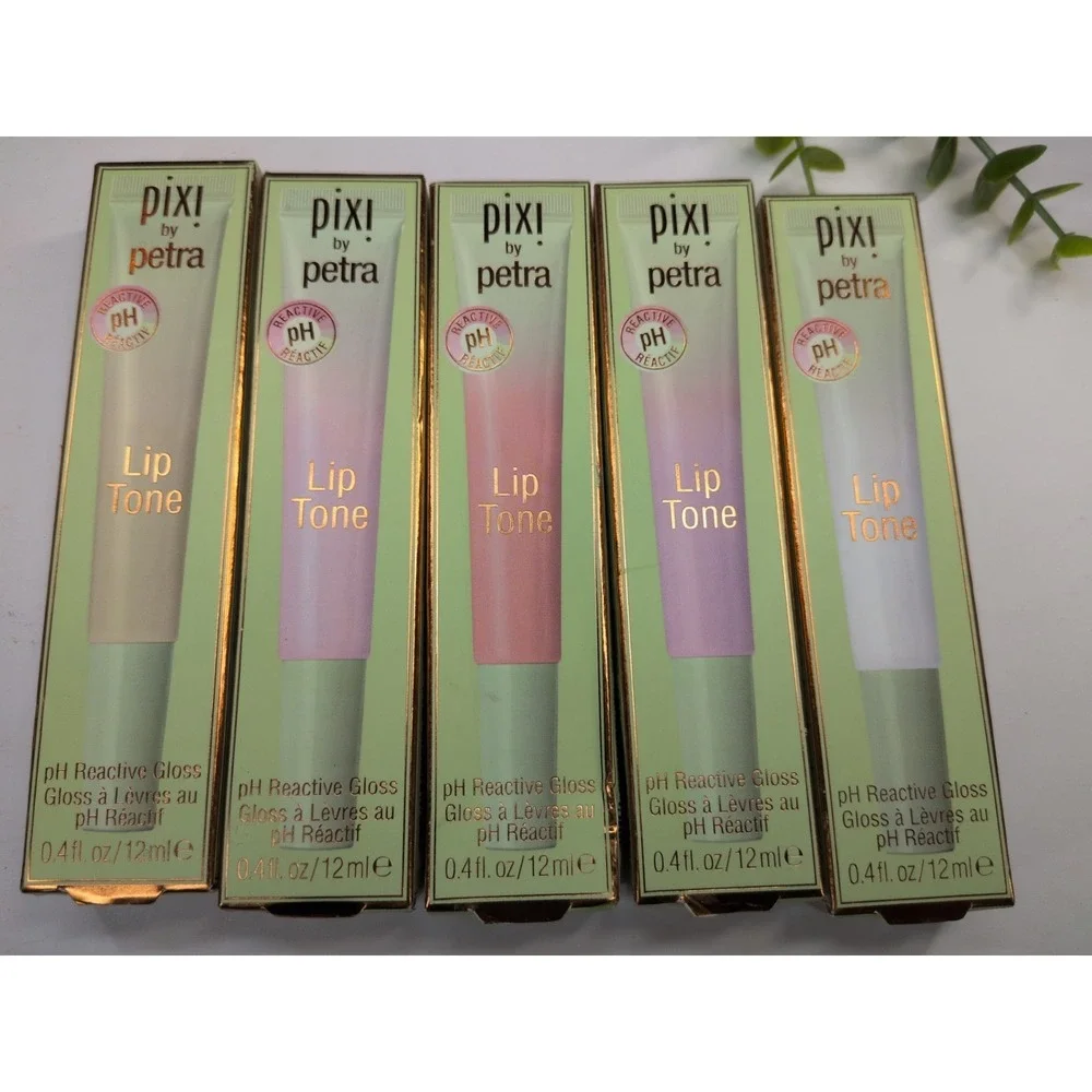 NIB LOT 9!🥰Pixi Lip Tone Gloss CC Crayon Bye UnderEye Lip Blush Gold Pink Snow